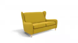 Rubens 2 Seater Sofa, Kelp Green Wool Mix