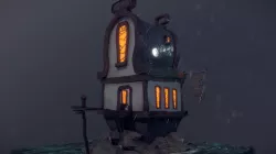 Sea front house 3D