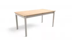 Shepperton Extending Dining Table, Oak and Grey