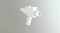 Star Treck Phaser High Poly (pre-retopology)