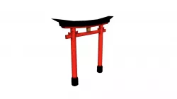 Torii (Hand Painted)