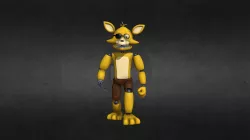 UnWithered Spring Foxy walking animation