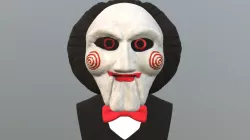 Billy the Puppet Saw bust full color 3D printing