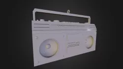 Boombox 3d Model