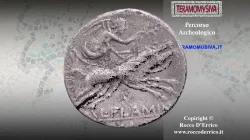 Denario Repubblicano, L. Flaminius Chilo