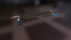 Drop-Through Longboard