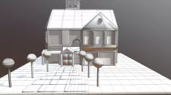 Gingerbread House Diorama