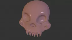 Lord English Skull WIP