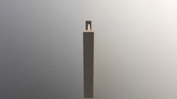 Low Poly Fence Gate