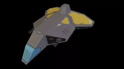 Low-Poly Spaceship