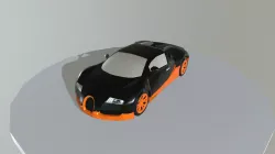[maya] car modeling - bugatti veyron