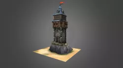Medieval Guard Tower 02