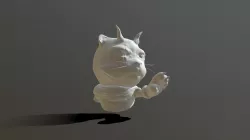 Mee- Ow Remesh Bust