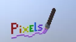 Pixels Logo Brush