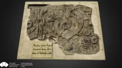 Plaster Sample, Edinburgh Castle
