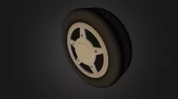 Prop Racecar Bed Tire