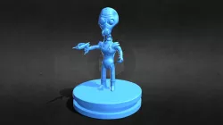 Retro Alien 1950's