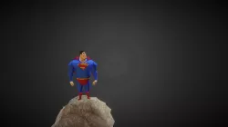 Superman Stylized Lowpoly (FanArt)