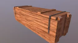 wooden crate