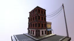 A random city block