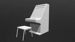 Arcade Game Machine (Low Poly)