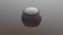 Baseball 3D Model