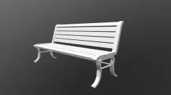 Bench (Low Poly)