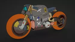 Cyberpunk bike