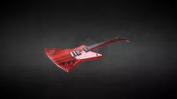 Explorer Gibson Guitar Lowpoly