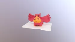 Flying Hippo sculpture