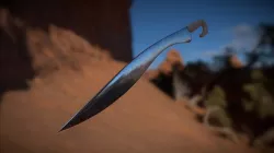 Greek Sword (Corinthian Kopis) Textured.