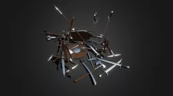 Low Poly Weapons Pack (pile)