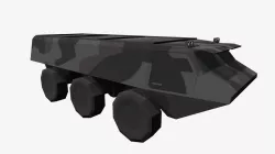 Low Poly XA-180 APC