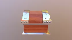 Low to High poly chest