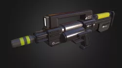 Marauder's 40mm Short Bullpup Rifle/Chaingun