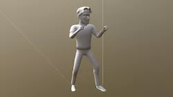 Mike Kick Animation