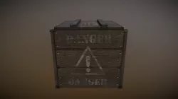 Military Weapons Crate