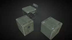 Mobile Military Desk
