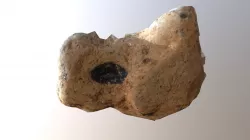 Neolithic sherd with emmer-wheat from 3.200 BC