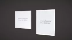 Picture frames.