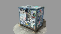 Stickers street box
