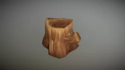 Stylized tree bark