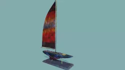 Watercolor Sailboat