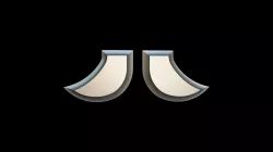 Winged Earrings - Curve Topped