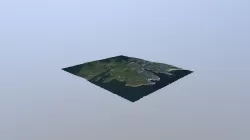 134 - DTED Google Earth - Oblique