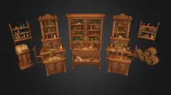 Alchemy Lab Props