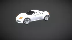 Artega Sport car 3D CAD file