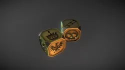 Bones for Dune Dice Game - board game free