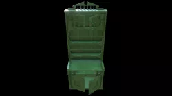 Cute Green Folk Art Dresser