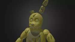 Fnaf 3 Springtrap WIP 2
